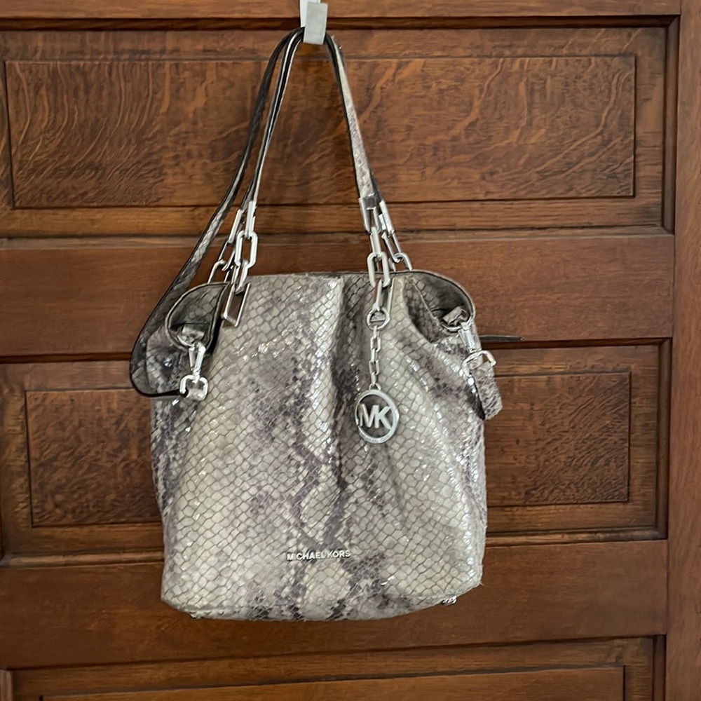 Michael Kors Snakeskin Print Bag